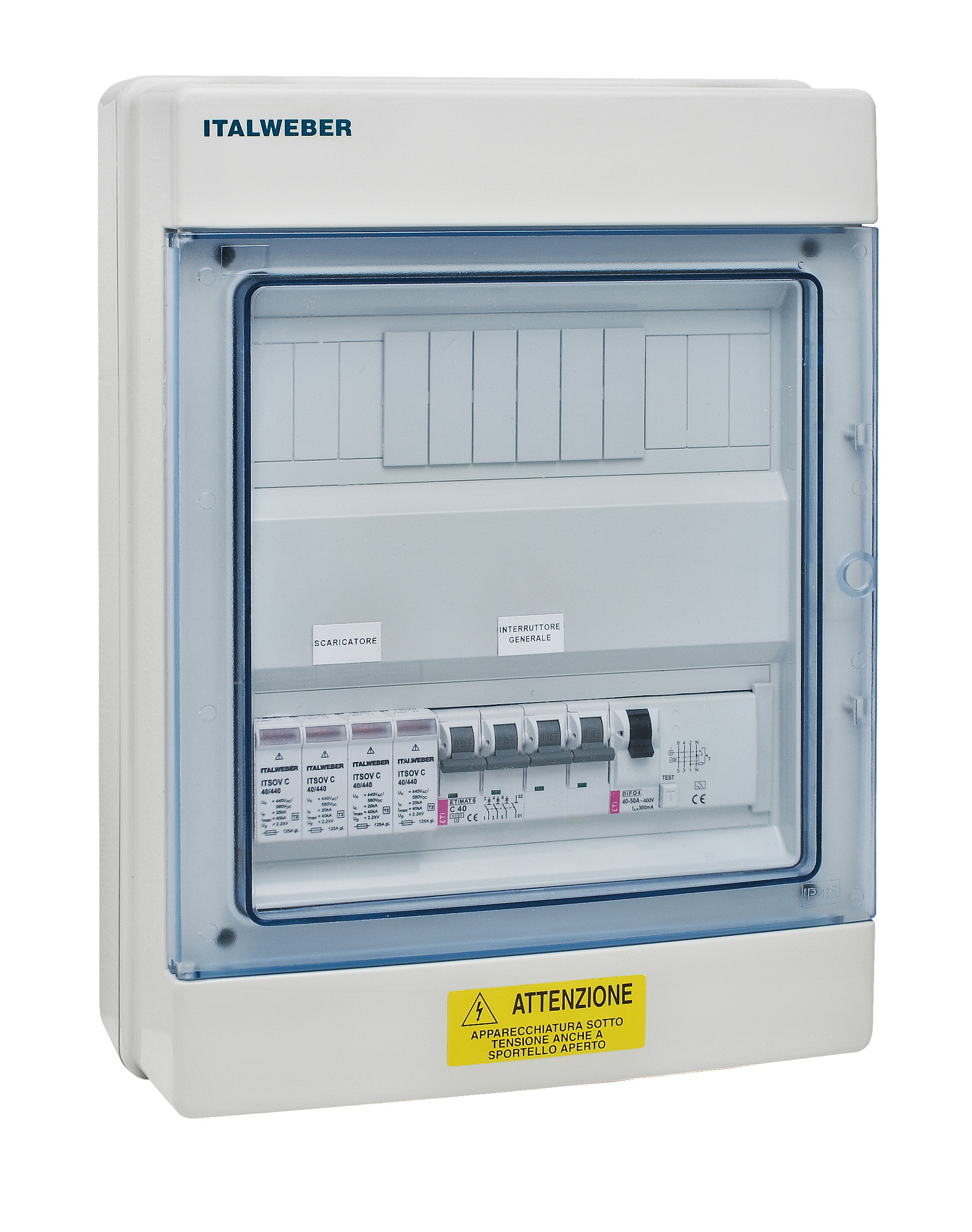 Centralino fotovoltaico AC trifase